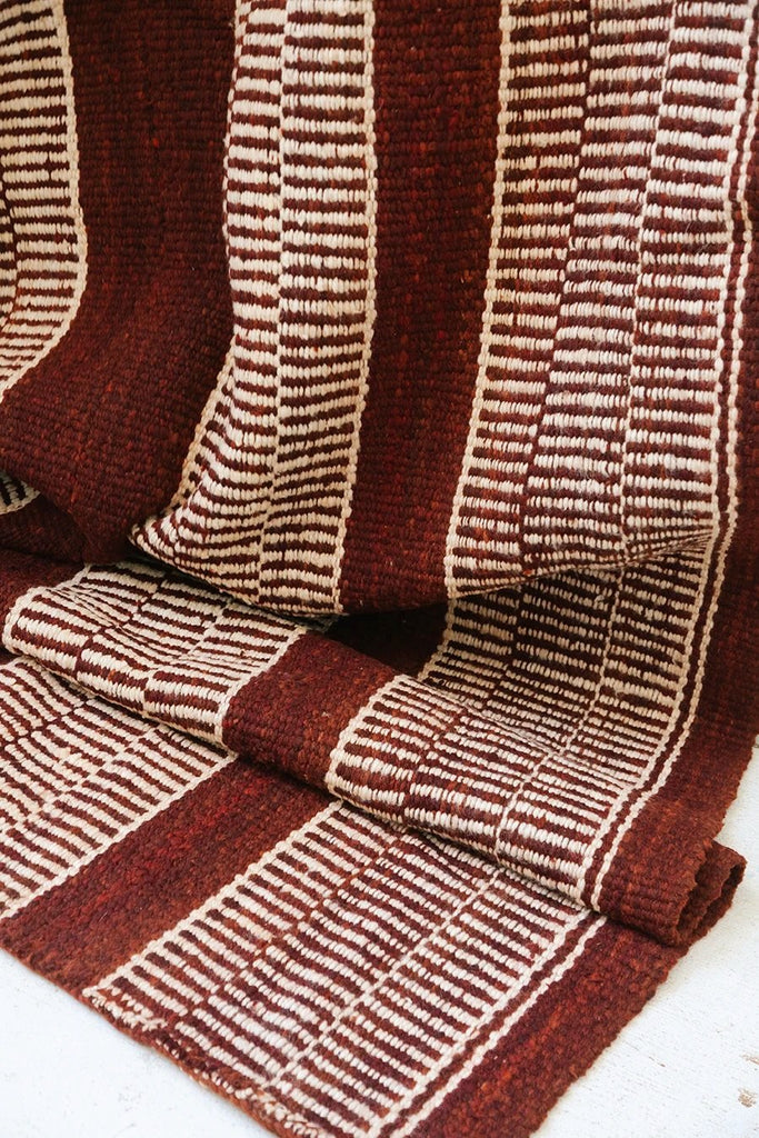 Fernanda | Burgundy & Natural