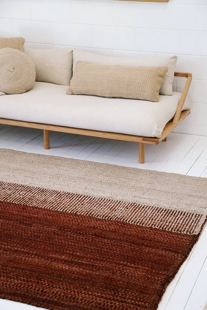Paloma | Burgundy & Sand