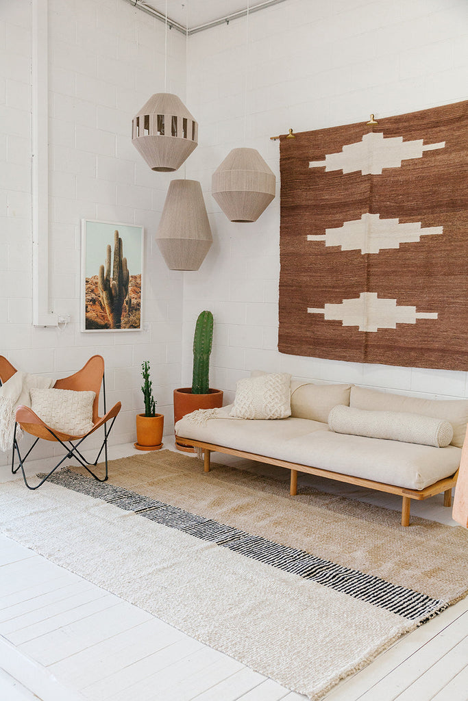 Paloma | Sand, Black & Natural