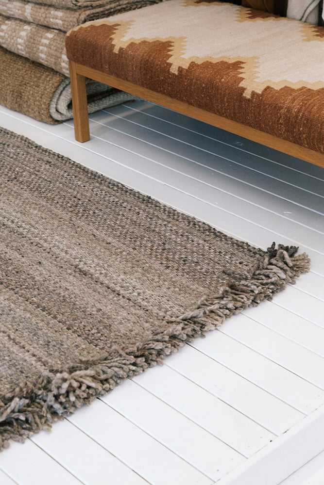 Clásica | Gris Natural + Flecos