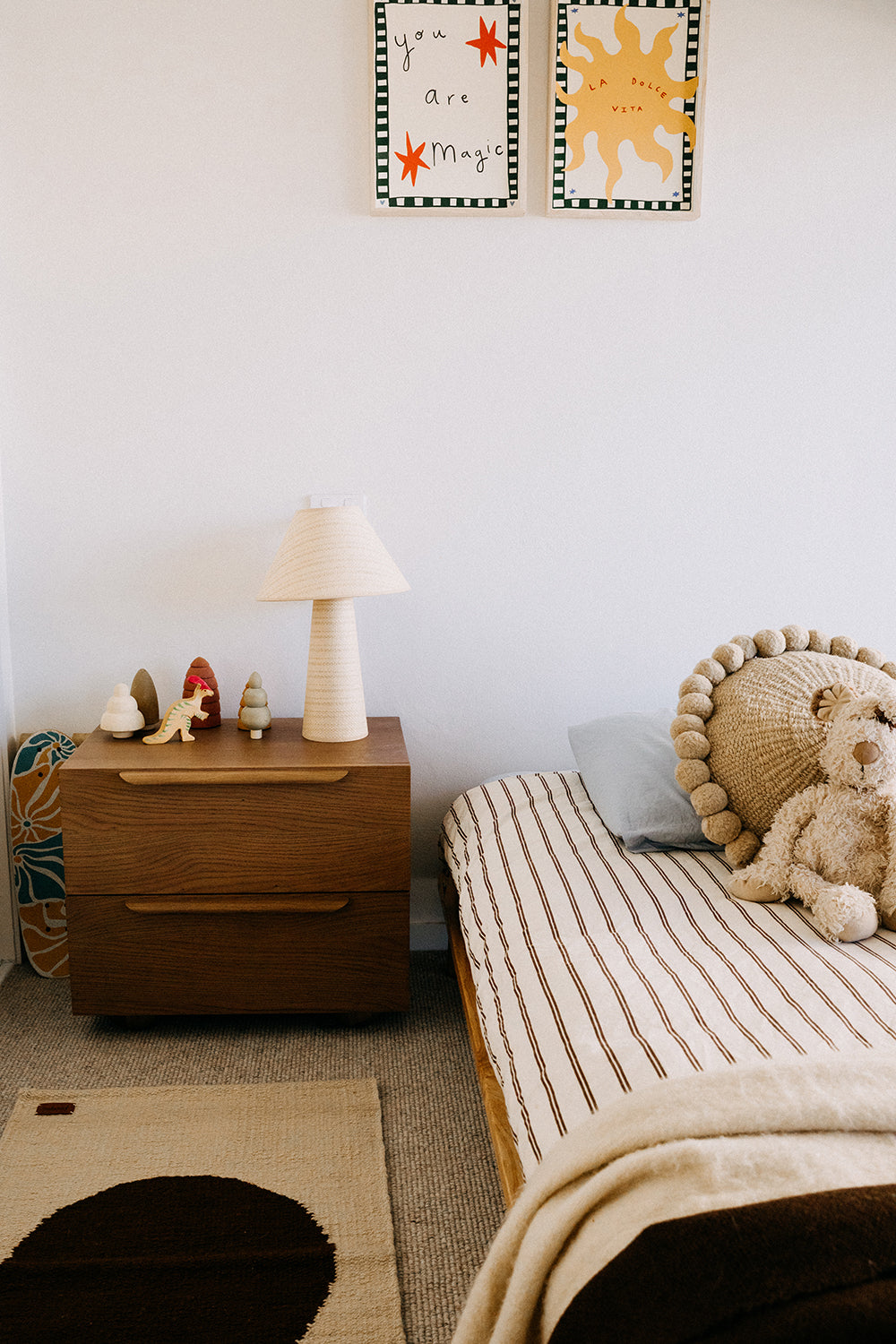 Almohadón Clásico Pom Pom Grande | Sand