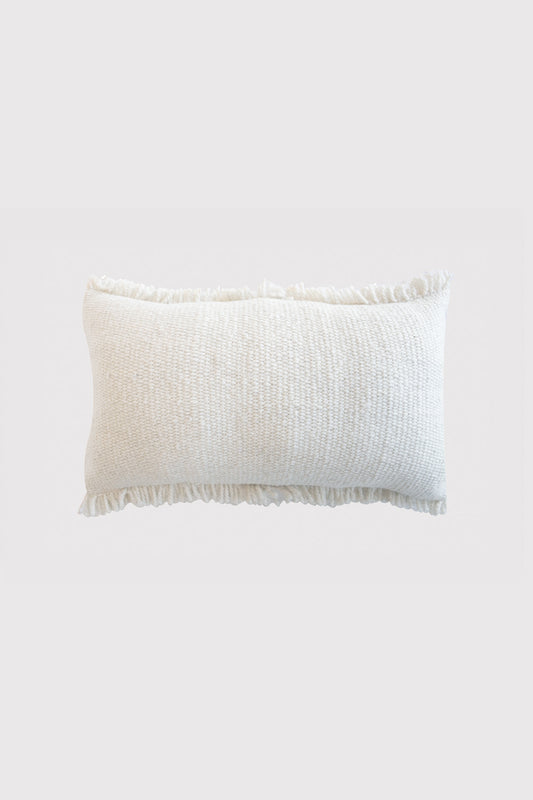 Almohadón Clásico Flecos Lumbar | Natural