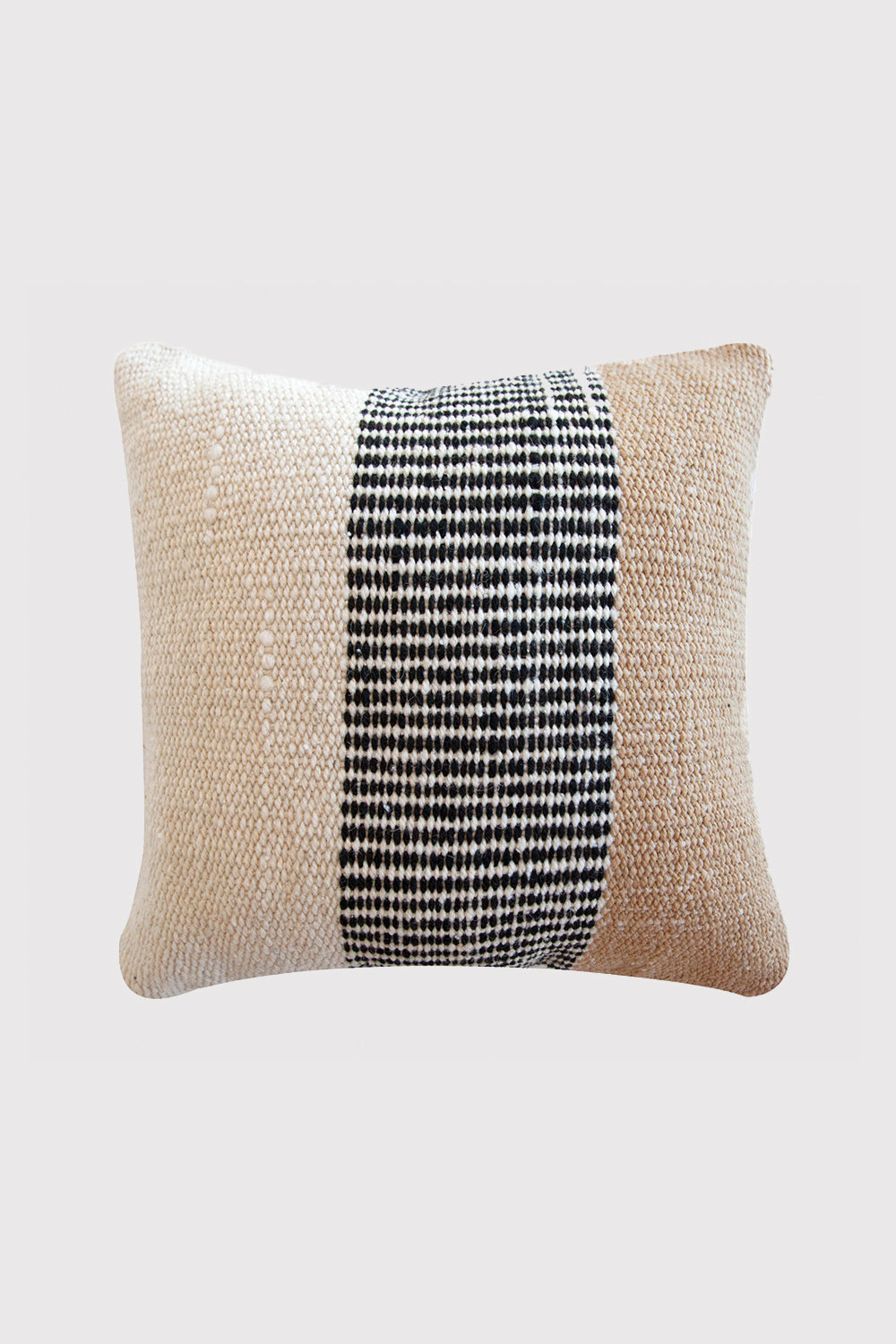 Almohadón Paloma | Natural, Negro & Arena