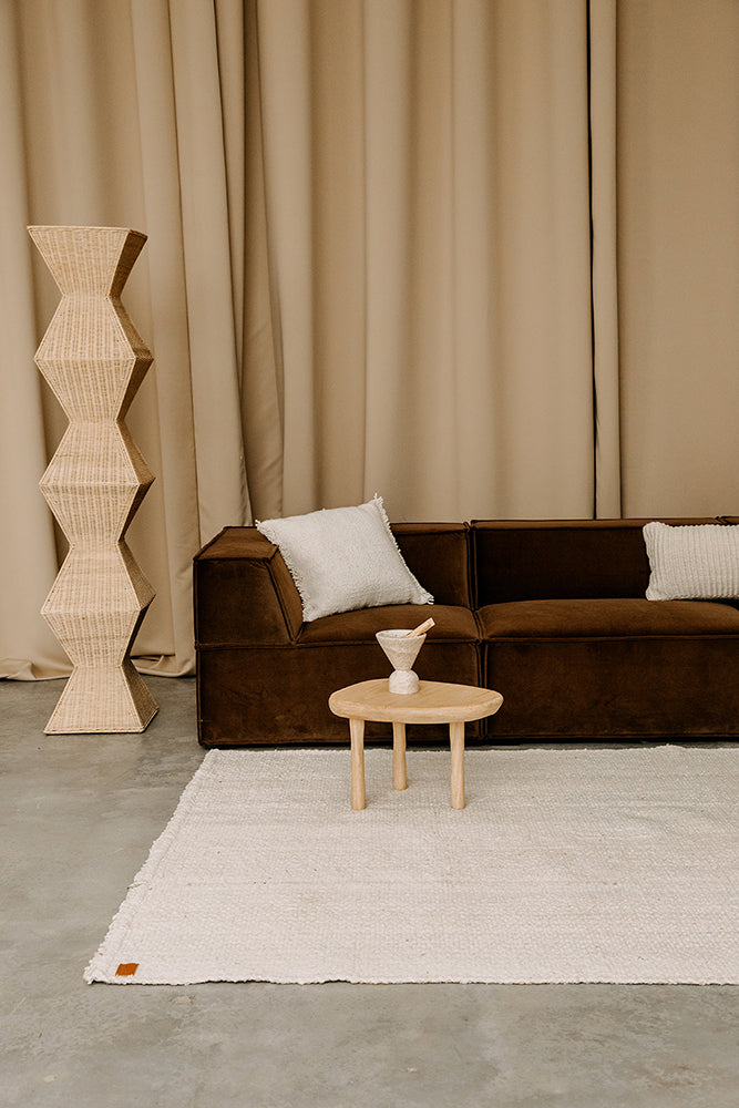 Almohadón Clásico Flecos | Natural