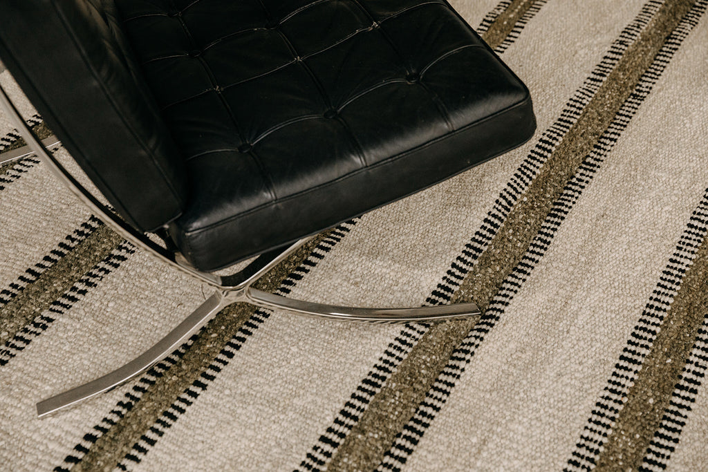 Vera | Natural, Black & Moss