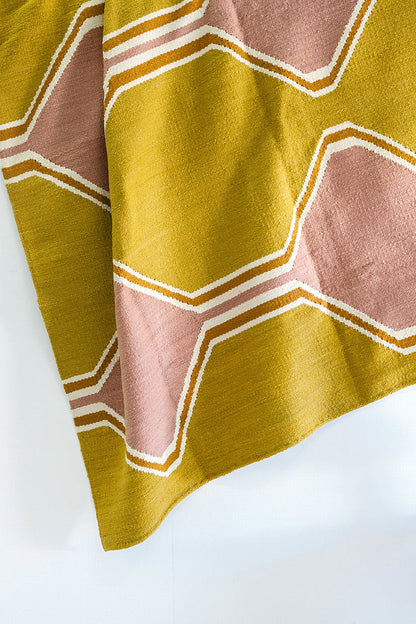 Jimena | Mustard, Dusty Pink, Natural & Copper