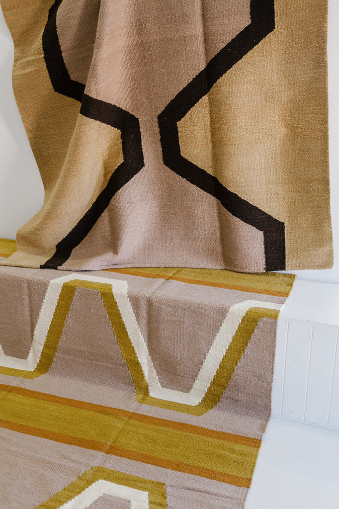 Toia | Mustard, Lilac, Natural & Copper