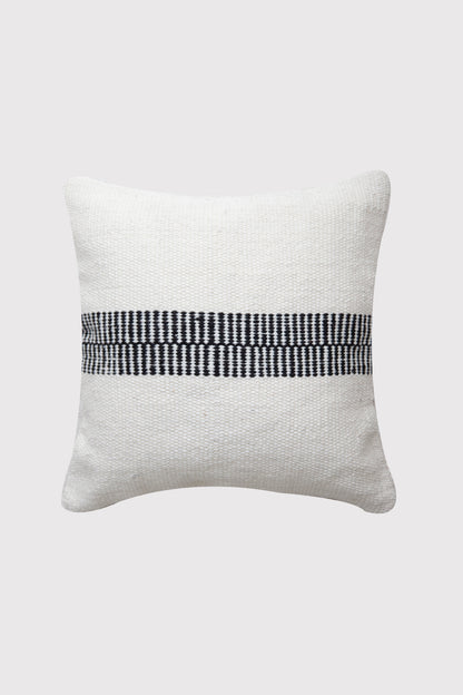 Almohadón Rosana | Natural & Black