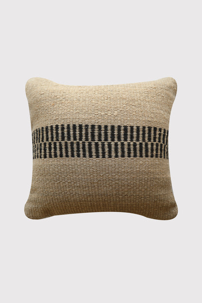 Almohadón Rosana | Sand & Black