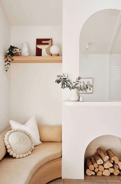 Almohadón Clásico Grande #1 | Natural