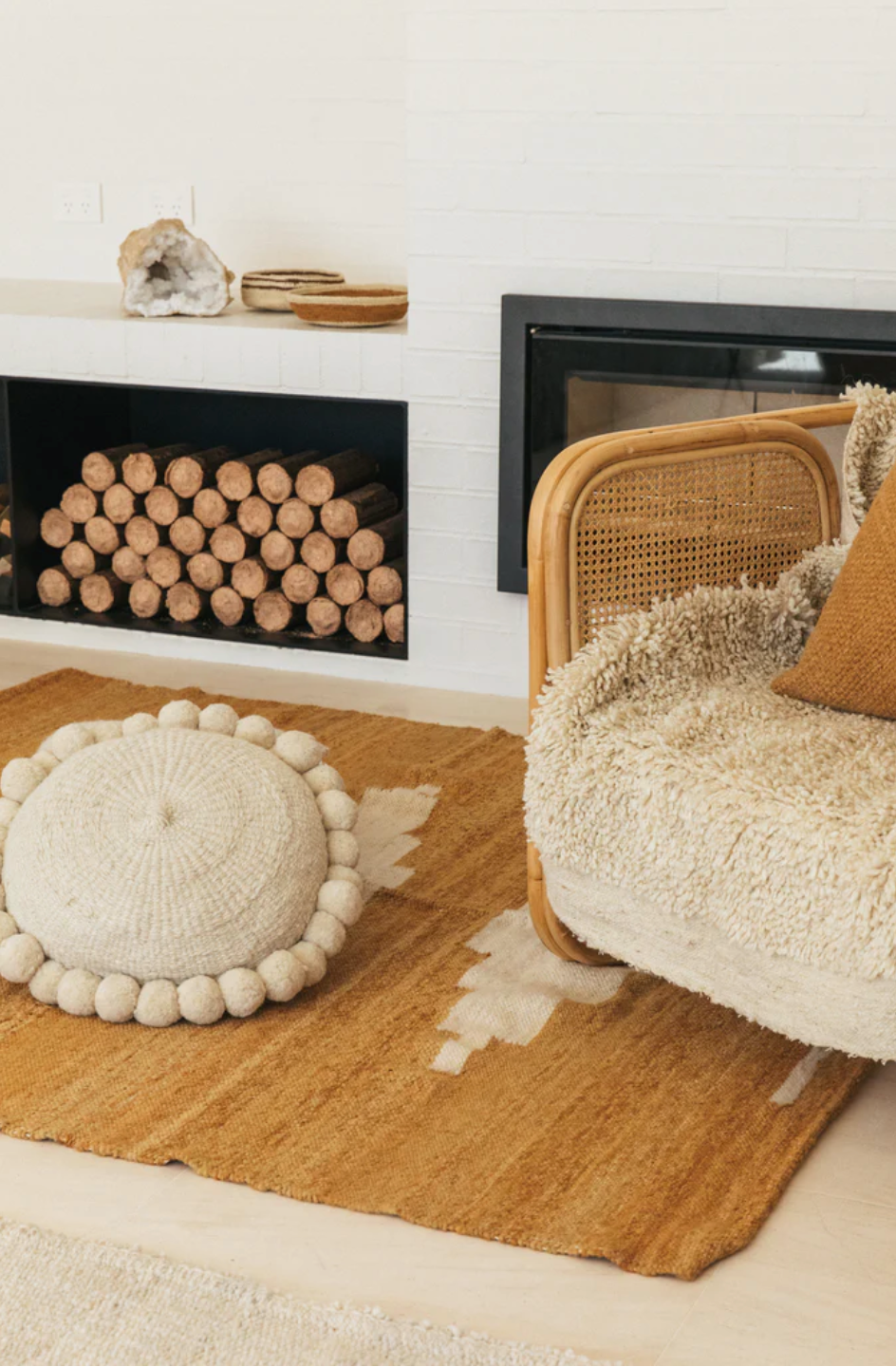 Almohadón Clásico Grande #1 | Natural