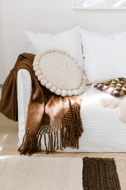 Almohadón Clásico Grande #1 | Natural