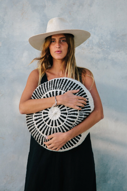 Almohadón Sierra | Negro & Natural