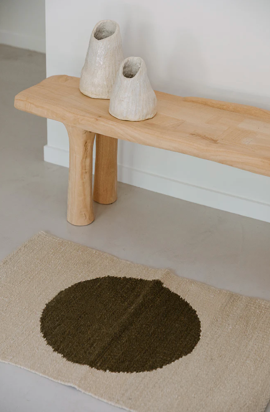 Mini Sol | Beige & Oliva