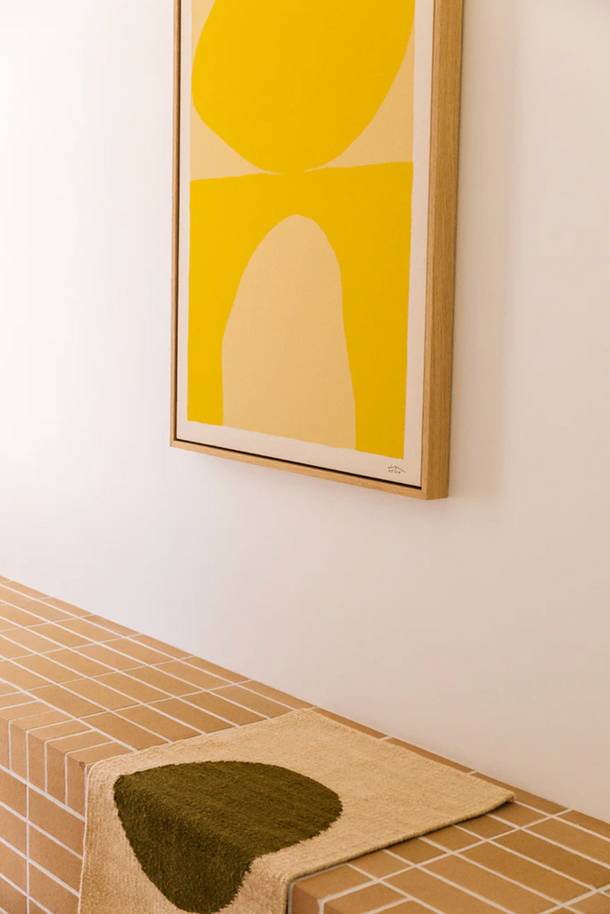Mini Sol | Beige & Oliva