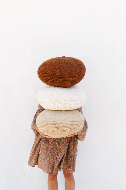 Almohadón Clásico Redondo | Natural