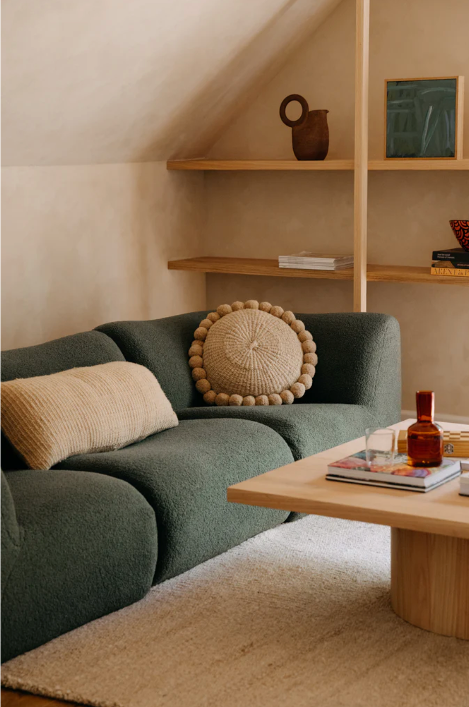 Almohadón Selva Lumbar XL | Sand