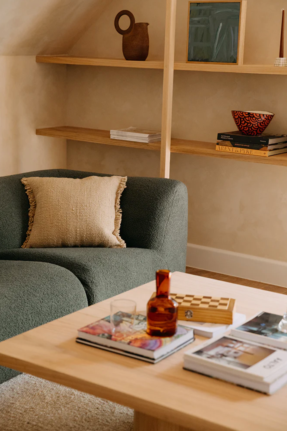 Almohadón Clásico Flecos | Sand