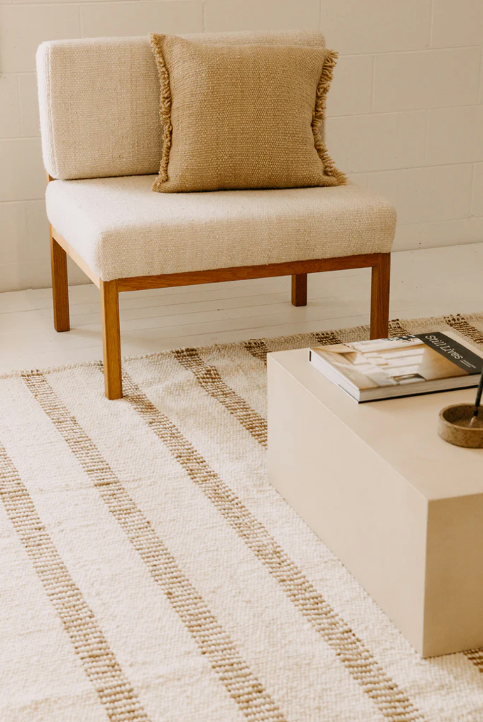 Almohadón Clásico Flecos | Sand