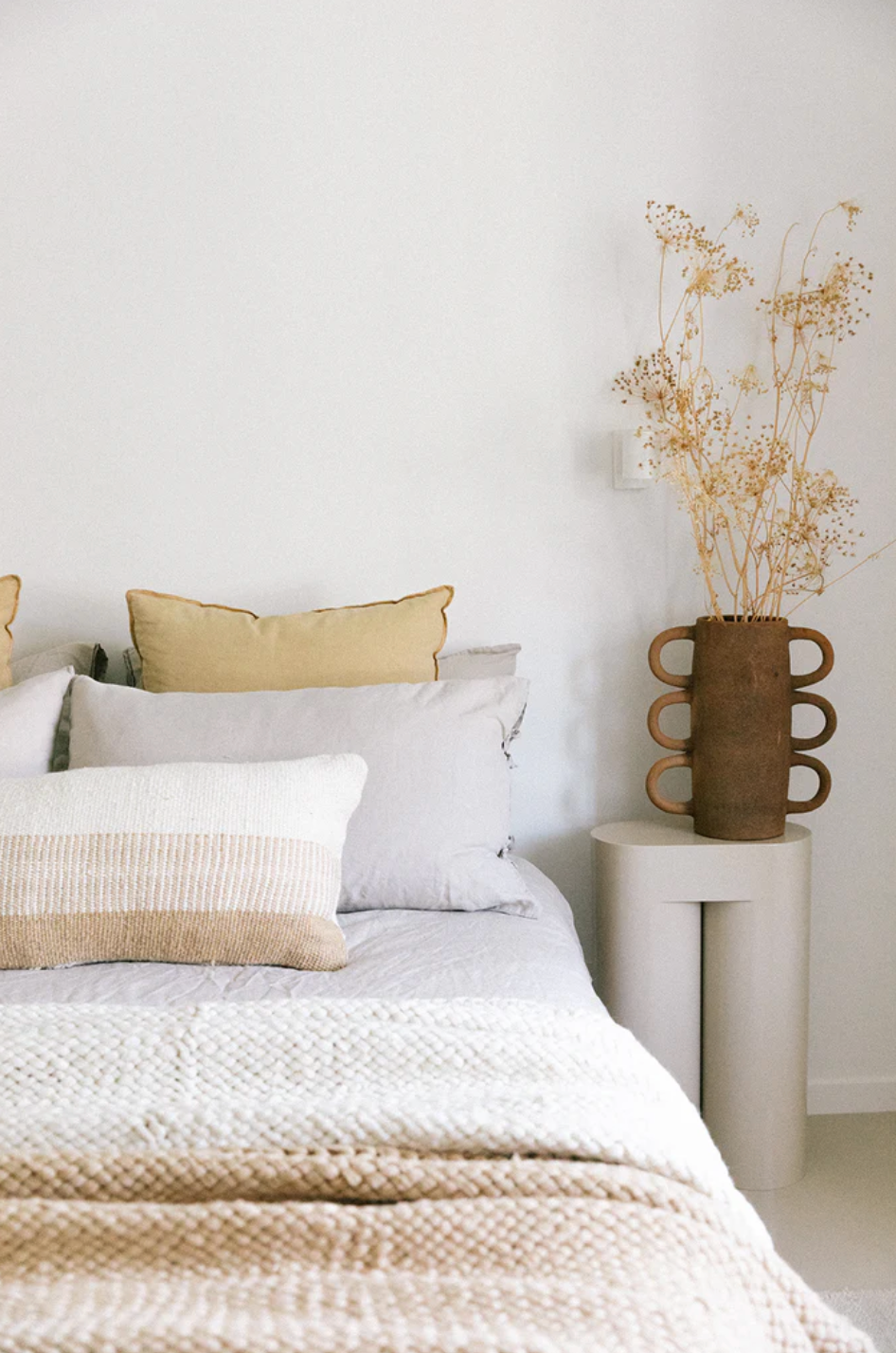 Almohadón Paloma Lumbar XL | Natural & Sand