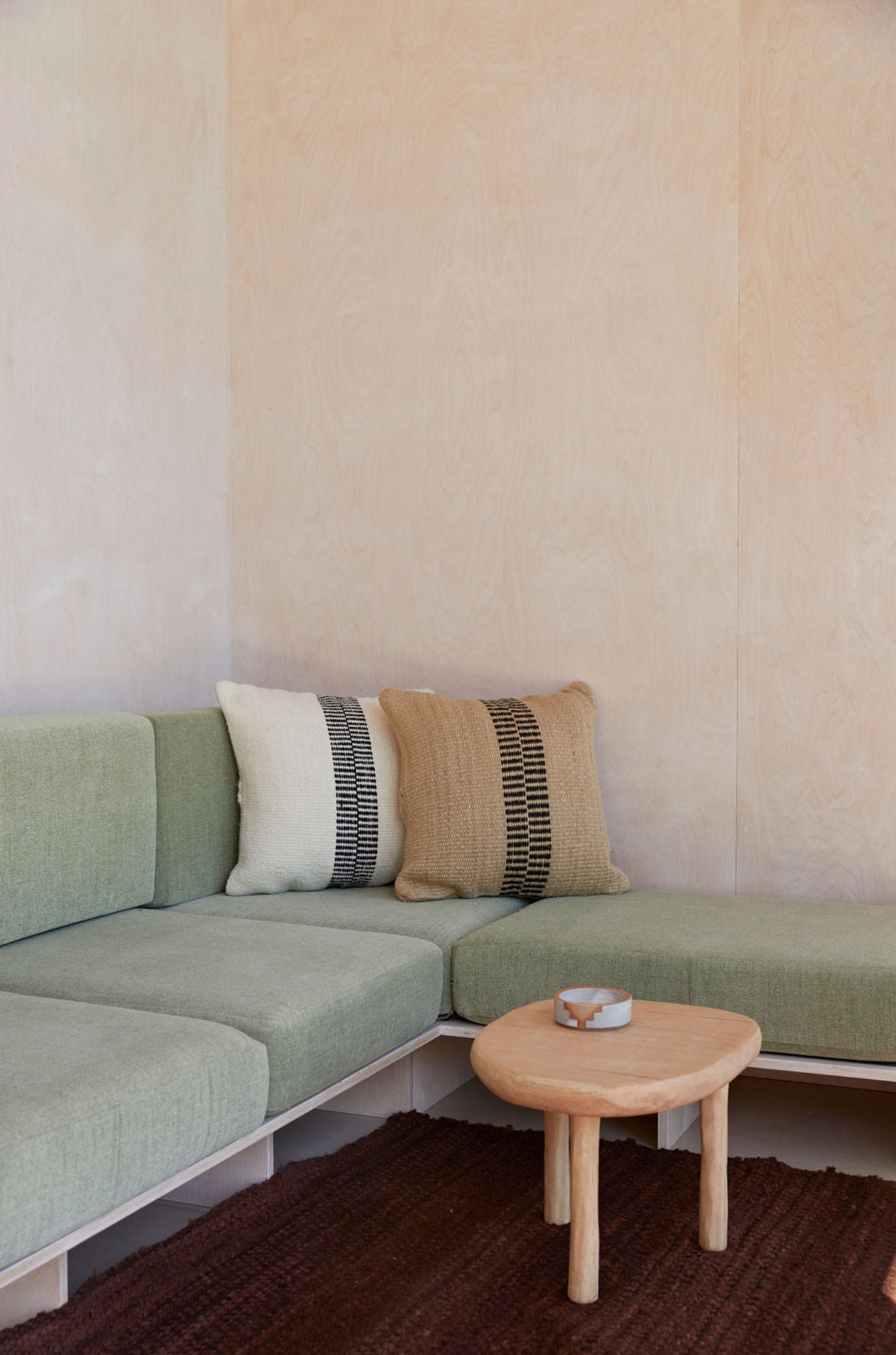 Almohadón Rosana | Natural & Black