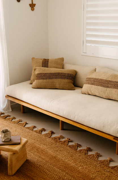 Almohadón Rosana Lumbar | Sand & Rust