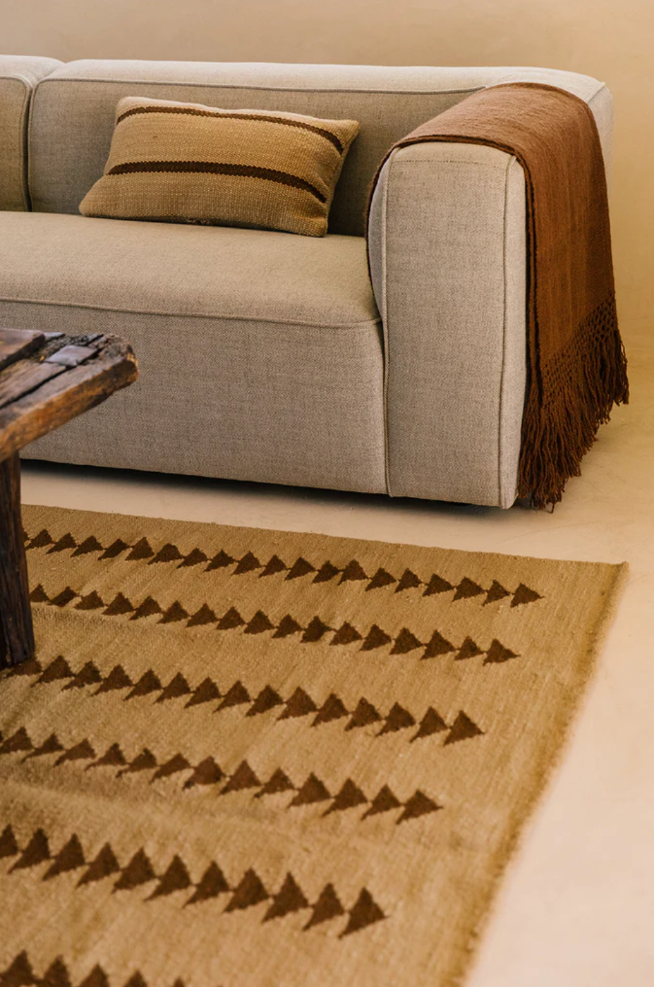 Almohadón Tomasa Lumbar | Sand & Rust