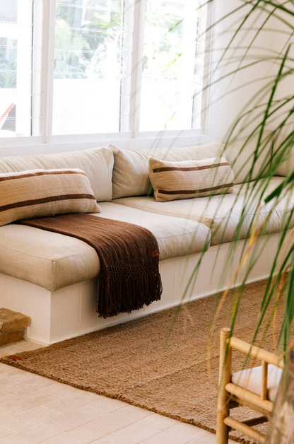 Almohadón Tomasa Lumbar XL | Sand & Rust