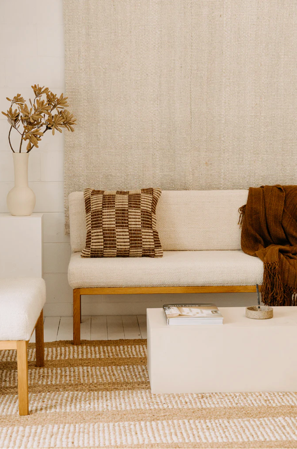 Almohadón Lara | Sand & Rust