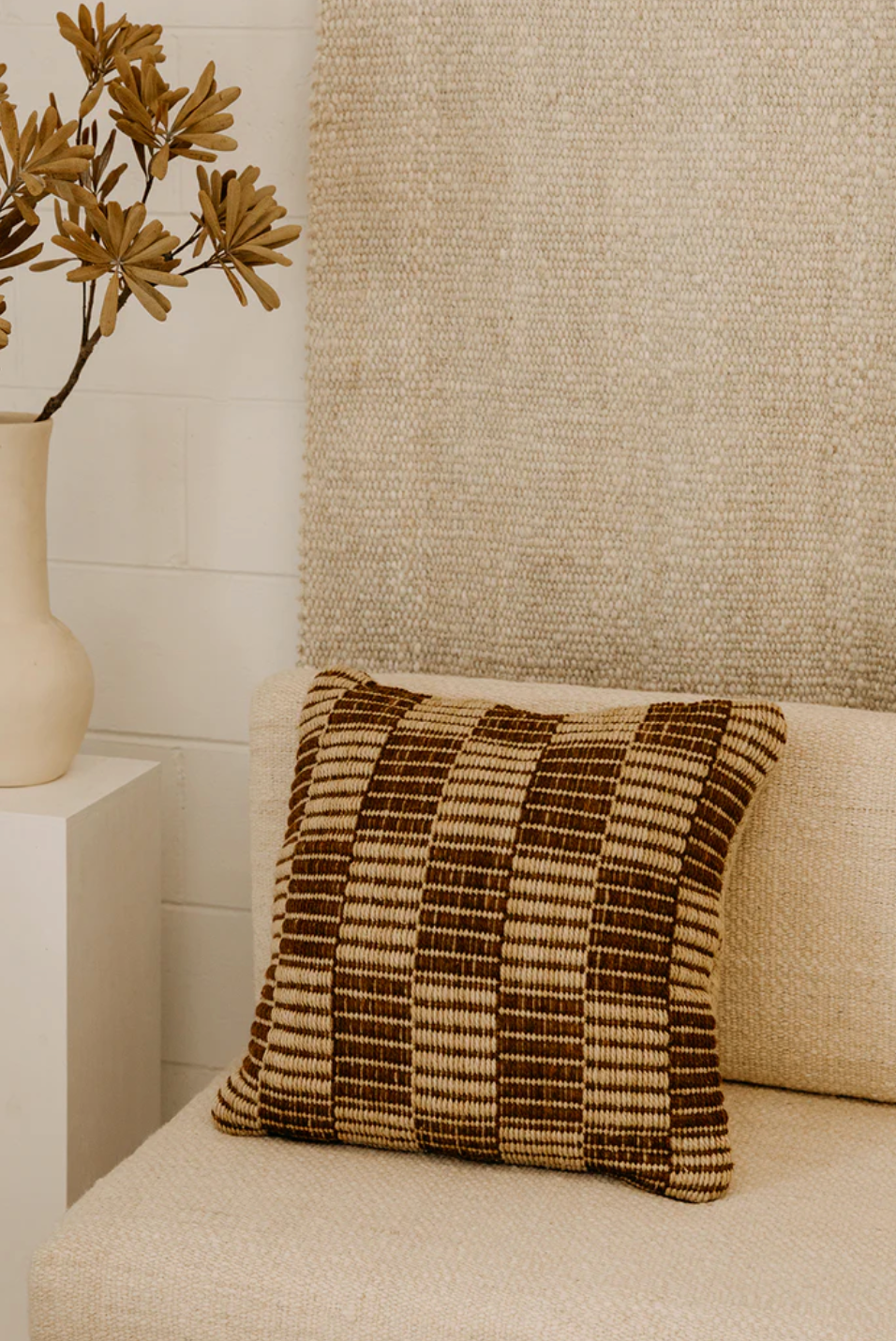 Almohadón Lara | Sand & Rust