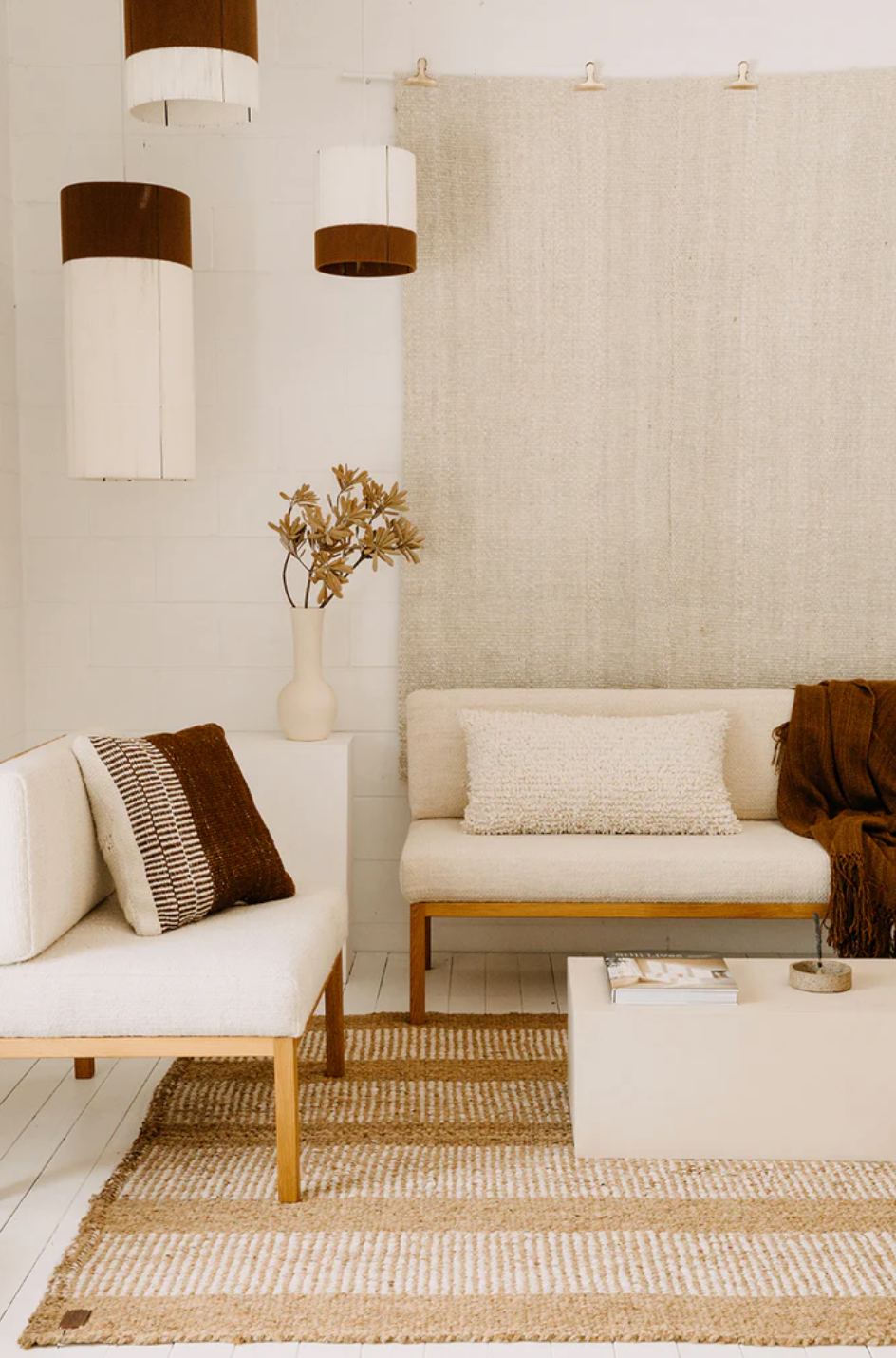 Almohadón María | Rust & Natural