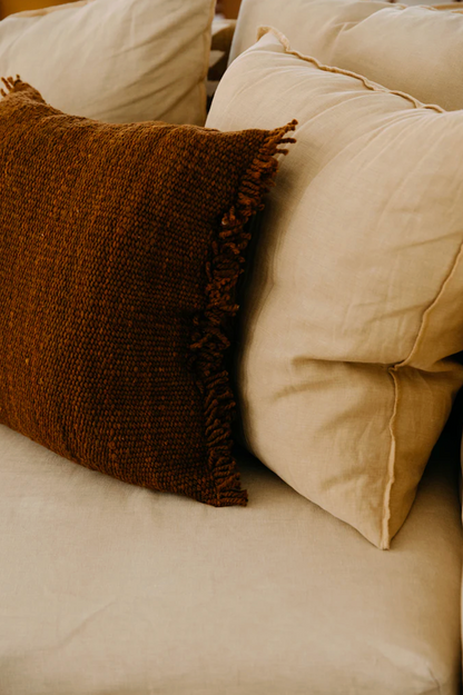 Almohadón Clásico Flecos | Rust