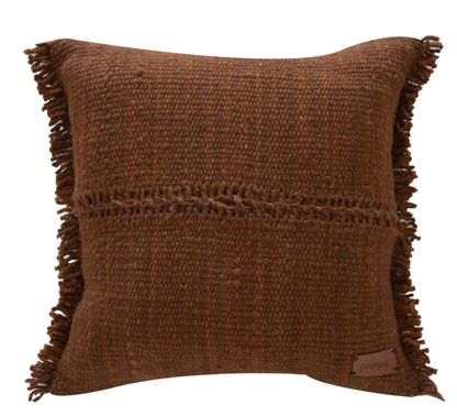 Almohadón Clásico Flecos | Rust