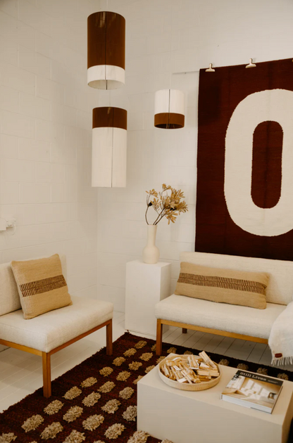 Almohadón Rosana Lumbar XL | Sand & Rust