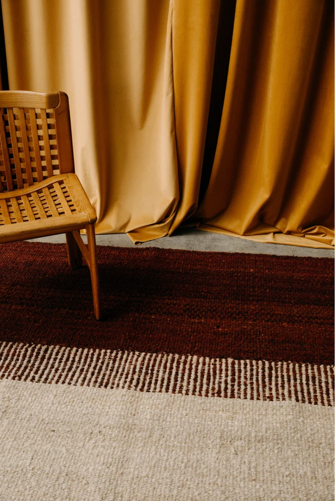 Paloma | Burgundy & Sand