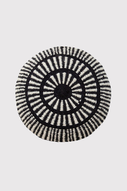 Almohadón Sierra | Natural & Negro