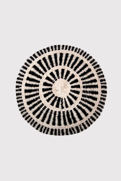 Almohadón Sierra | Negro & Natural