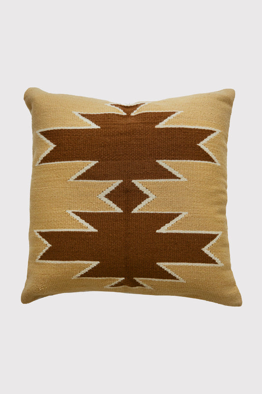 Almohadón Etnico #3 | Camel, Natural & Latte