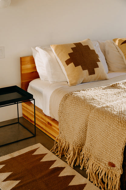 Almohadón Etnico #1 | Camel & Latte