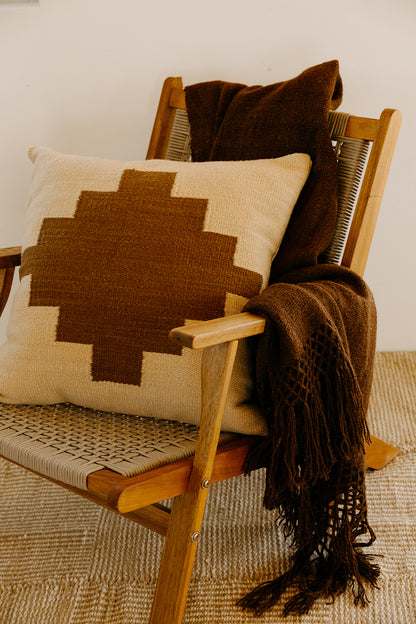 Almohadón Etnico #1 | Camel & Latte