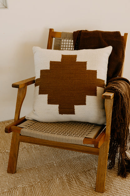 Almohadón Etnico #1 | Natural & Latte