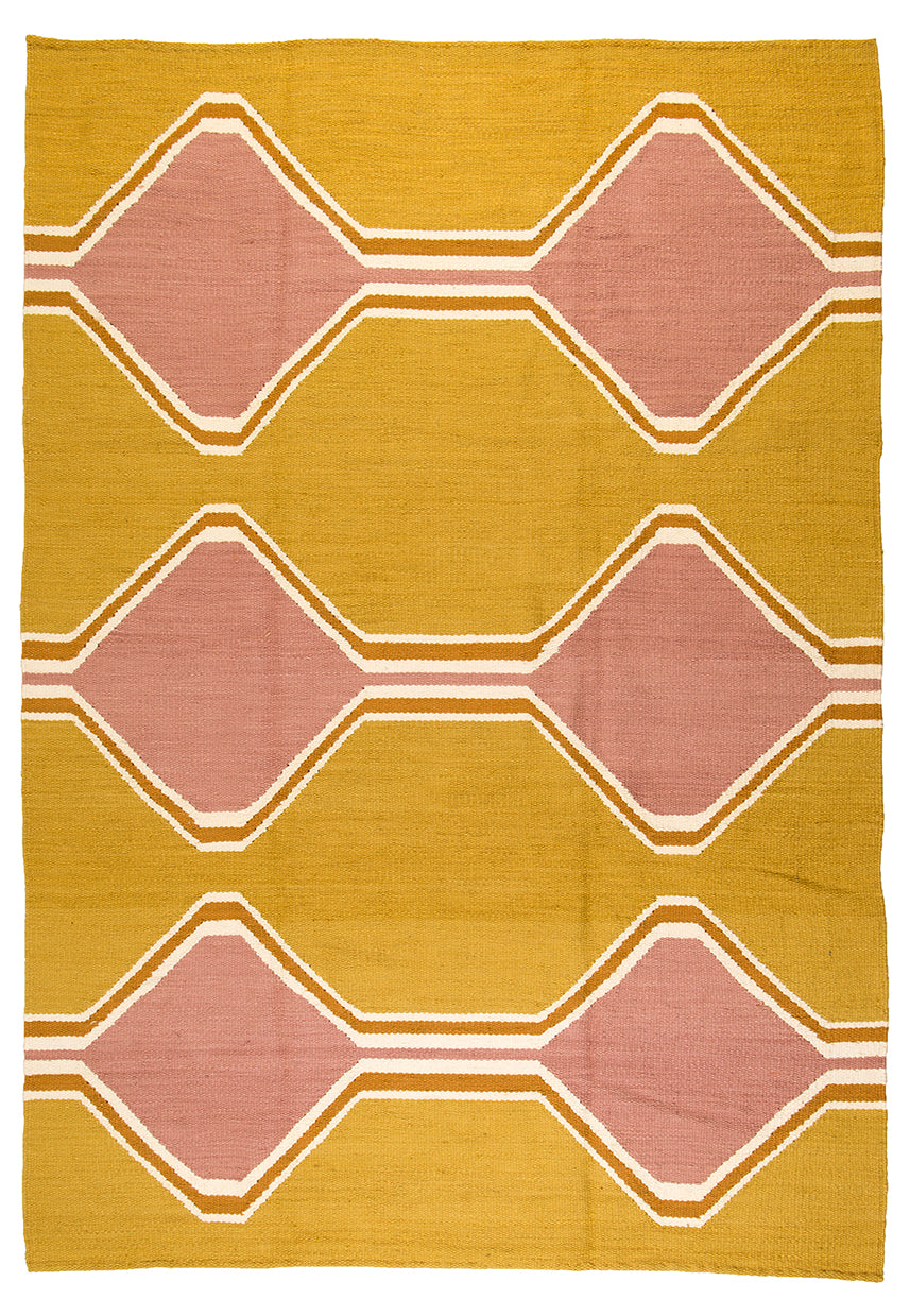 Jimena | Mustard, Dusty Pink, Natural & Copper