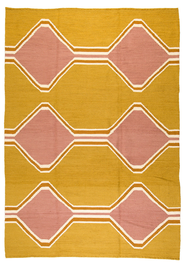 Jimena | Mustard, Dusty Pink, Natural & Copper