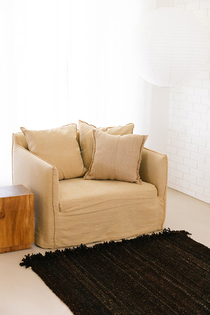 Clásica | Marrón Natural + Flecos