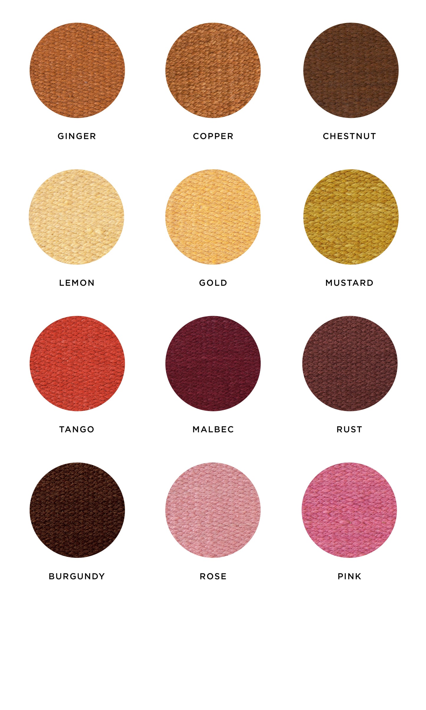 Muestra de Colores | Trama Fina