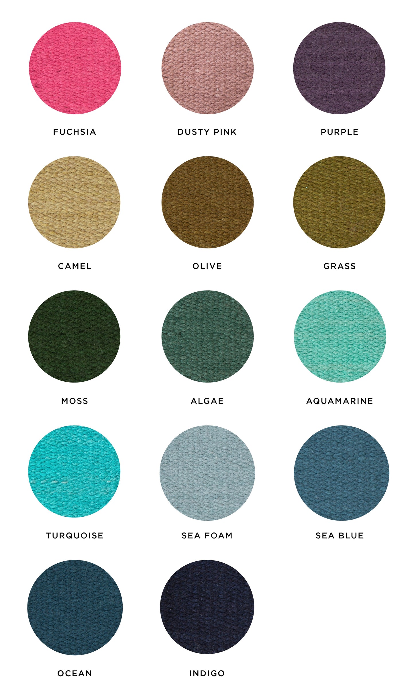 Muestra de Colores | Trama Fina