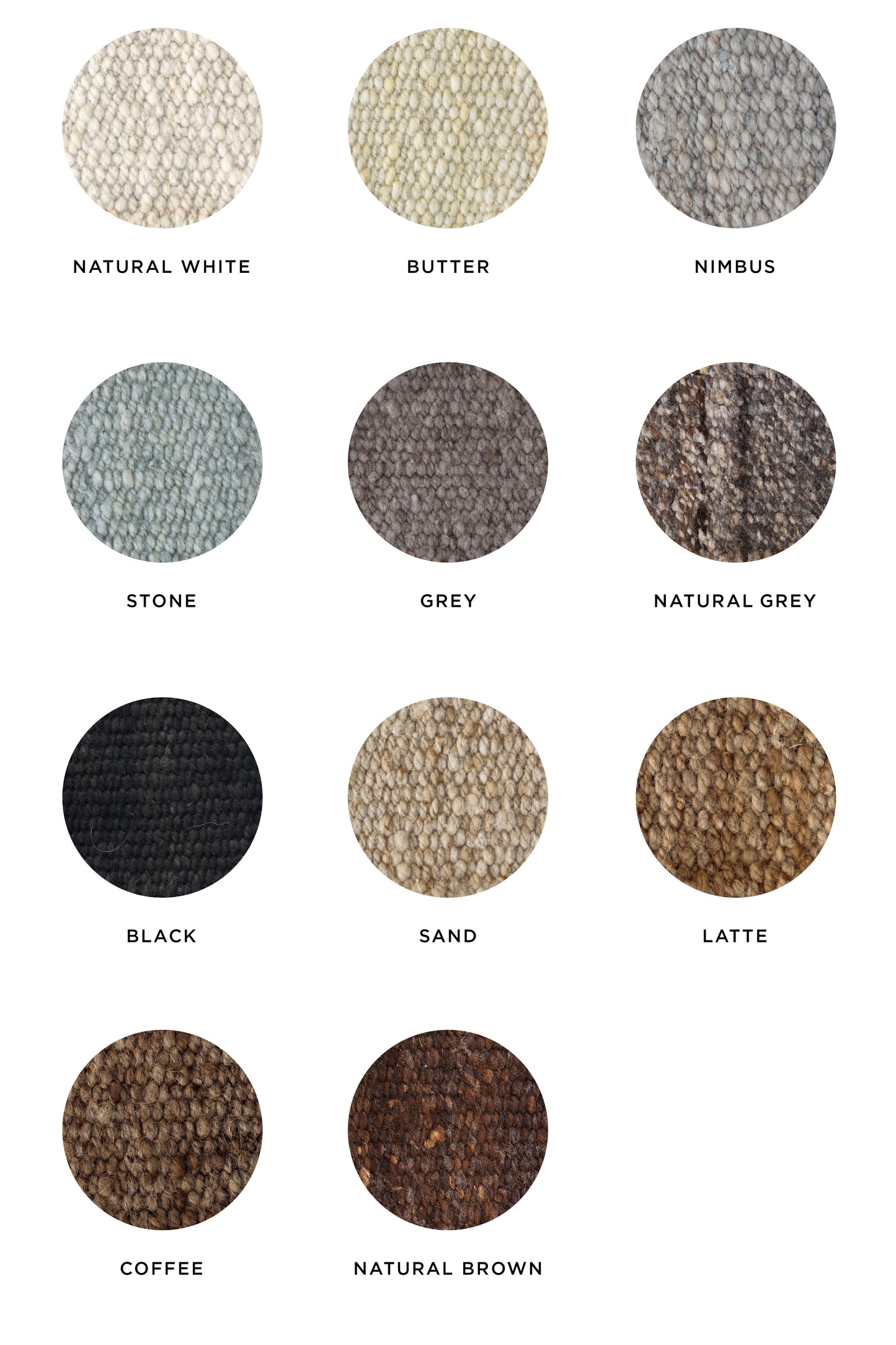 Muestra de Colores | Trama Gruesa