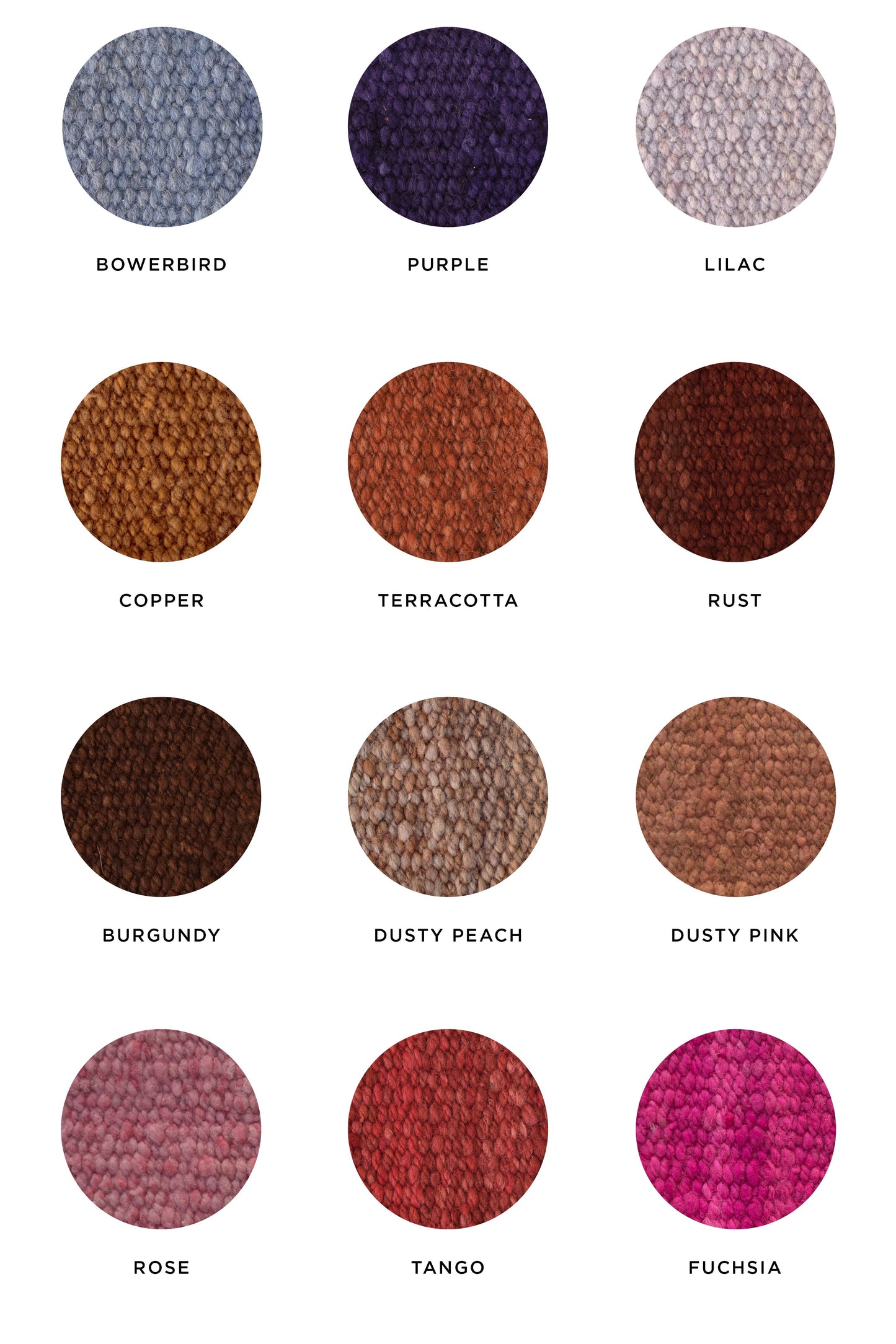 Muestra de Colores | Trama Gruesa