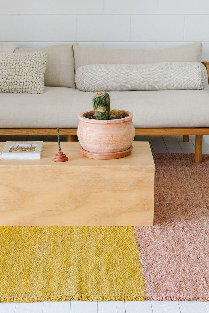 Luz | Mustard & Dusty Peach