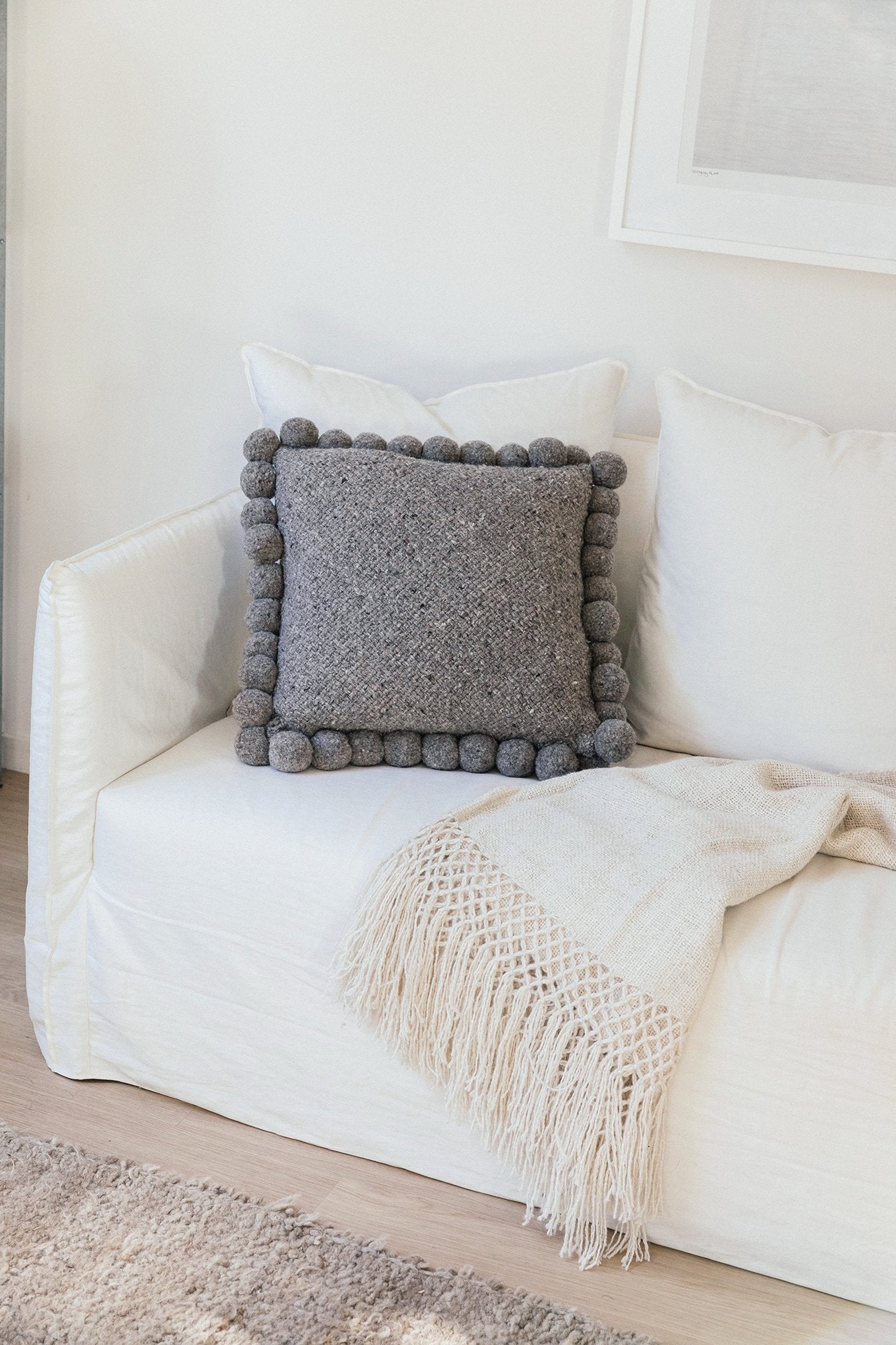 Almohadón Clásico #2 | Gris